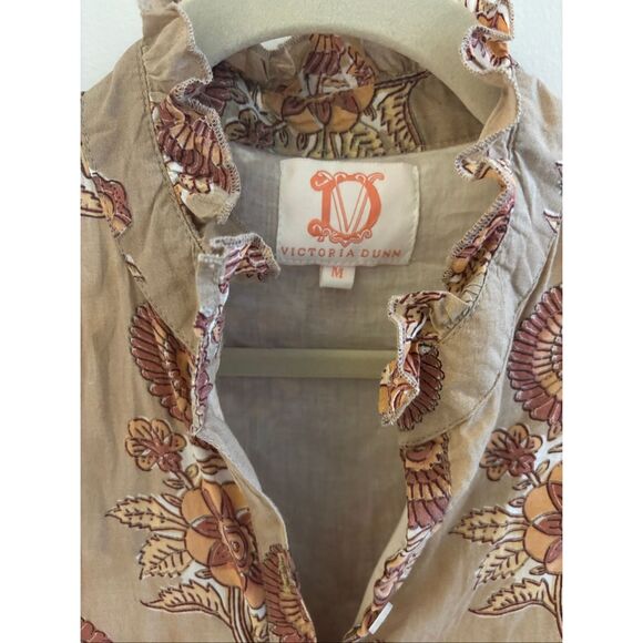 Victoria Dunn toasted oak Vivian midi dress, Med $198 - Picture 7 of 9